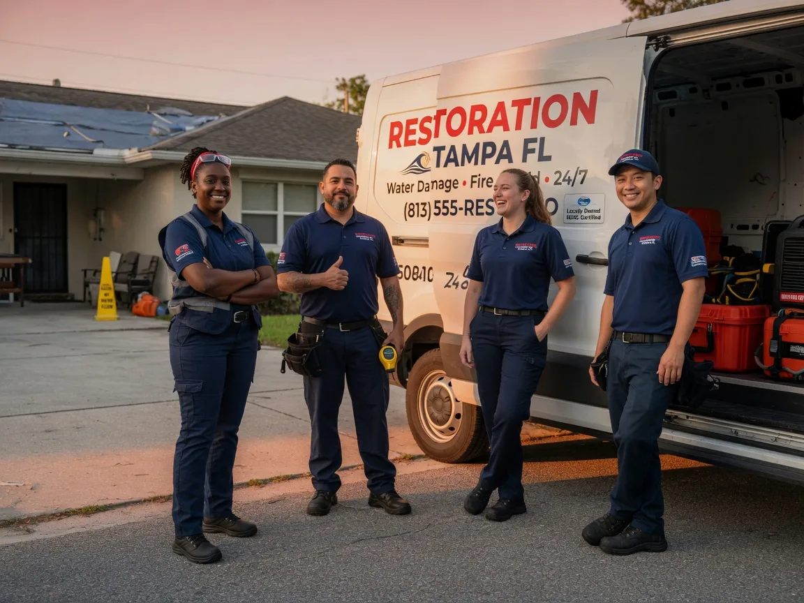 Water Damage Restoration company in Martinsville, OH