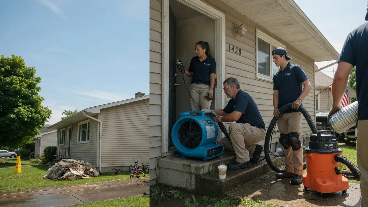 Water Damage Restoration in Martinsville, OH near me